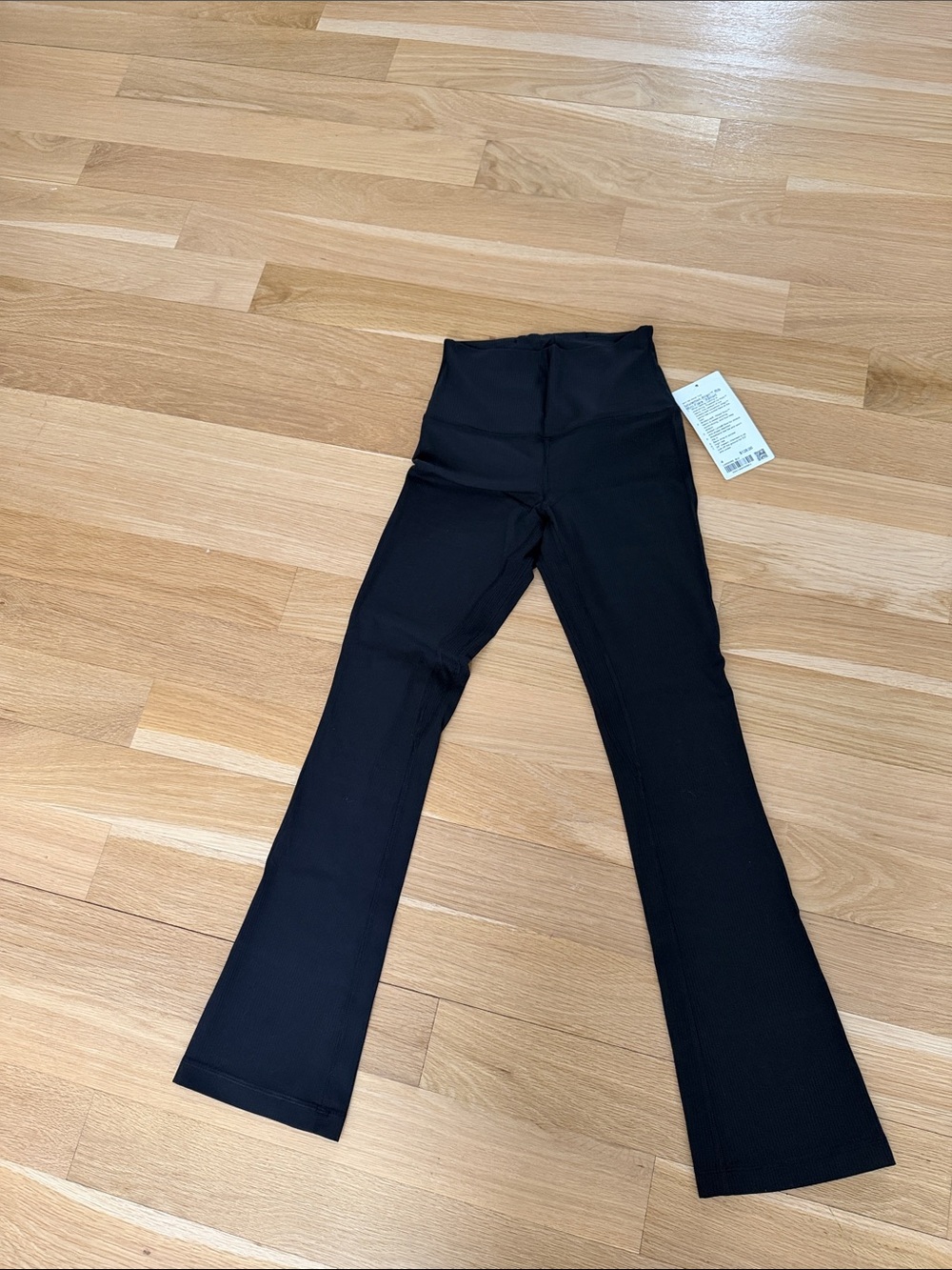lululemon athletica Kids Black Flared High-Waist Leggings
